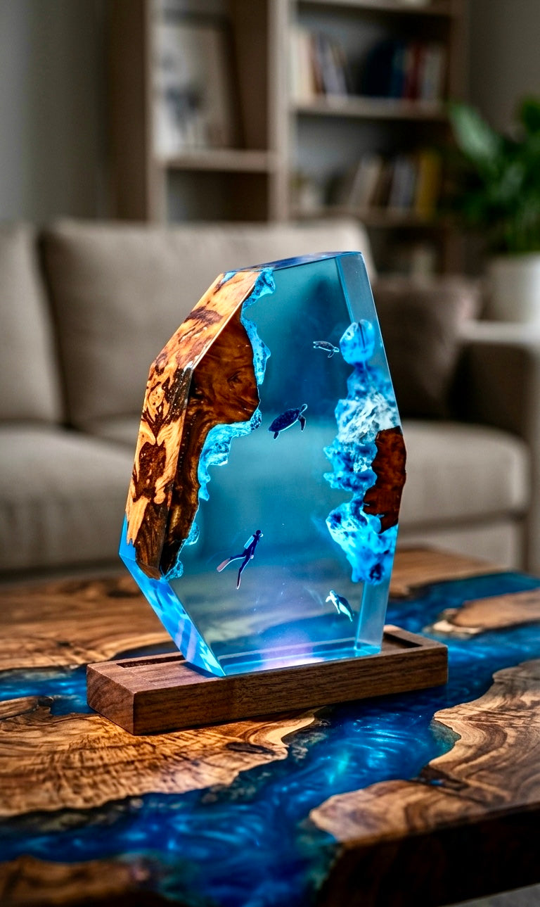 Underwater Resin Lamp π¦