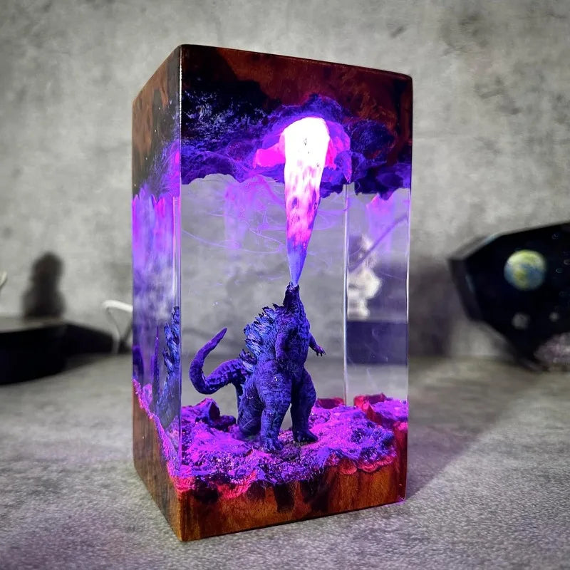 Godzilla Resin Lamp 🦕