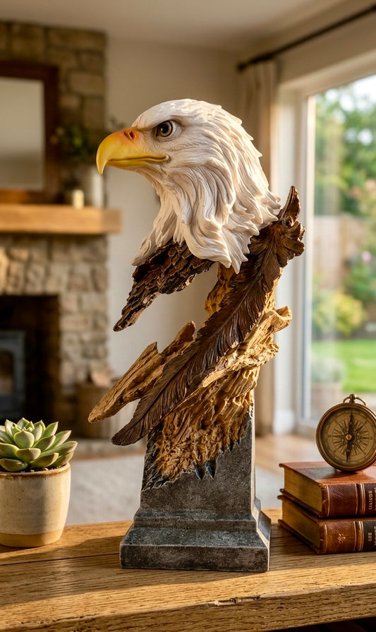 Majestic Bald Eagle Statue 🦅