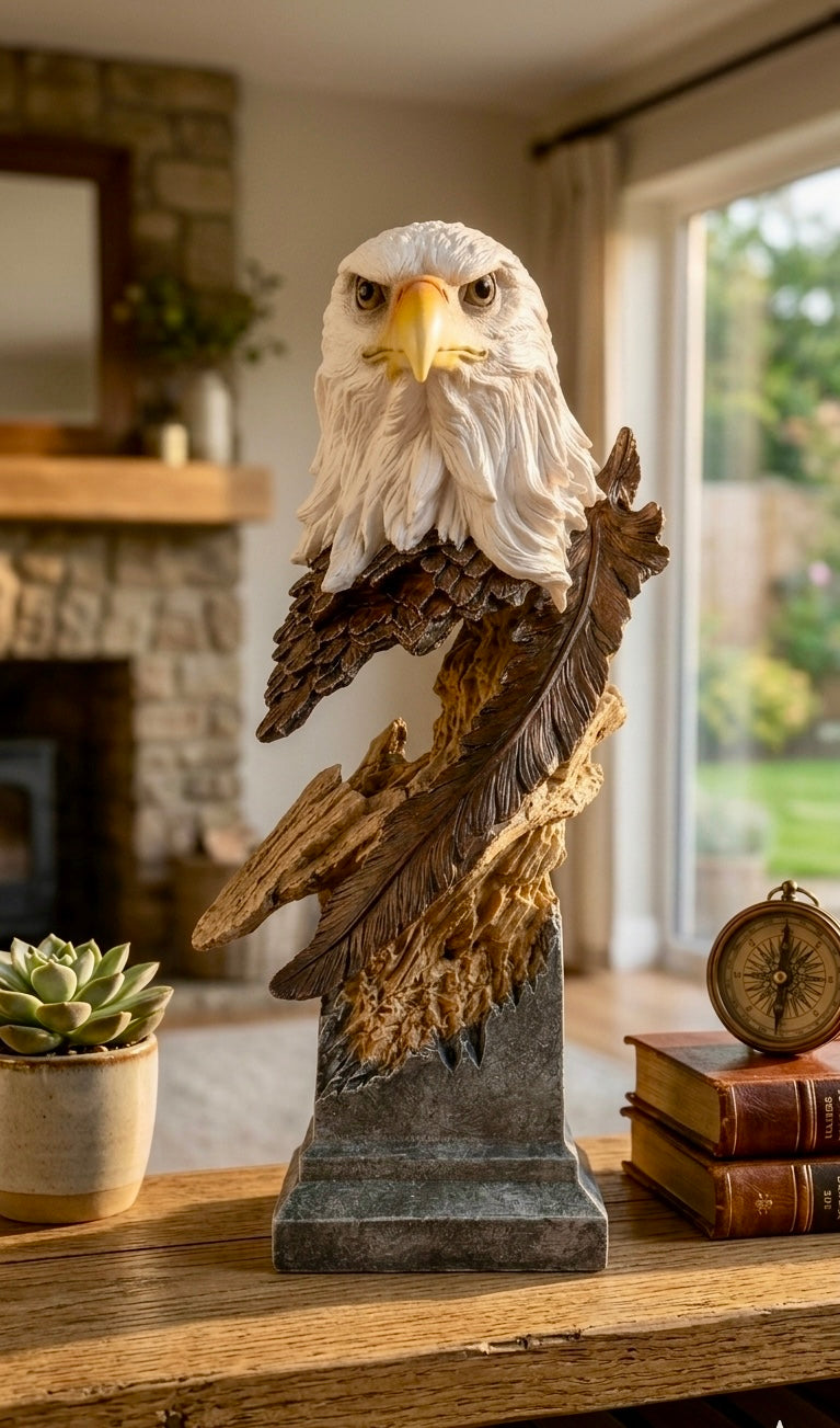 Majestic Bald Eagle Statue 🦅