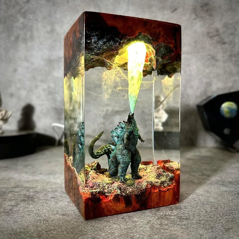Godzilla Resin Lamp 🦕