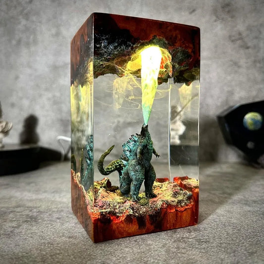 Godzilla Resin Lamp 🦕