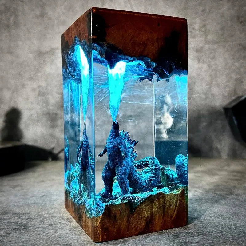 Godzilla Resin Lamp 🦕