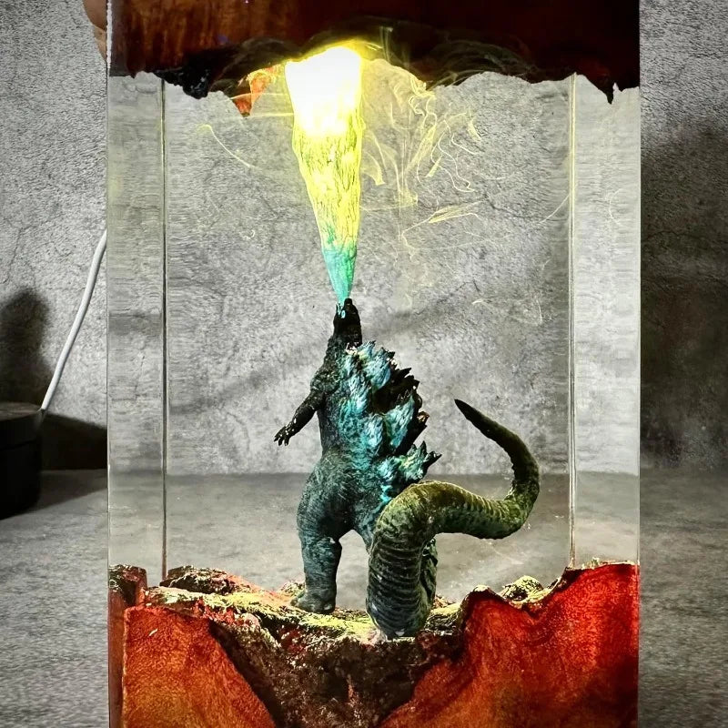 Godzilla Resin Lamp 🦕
